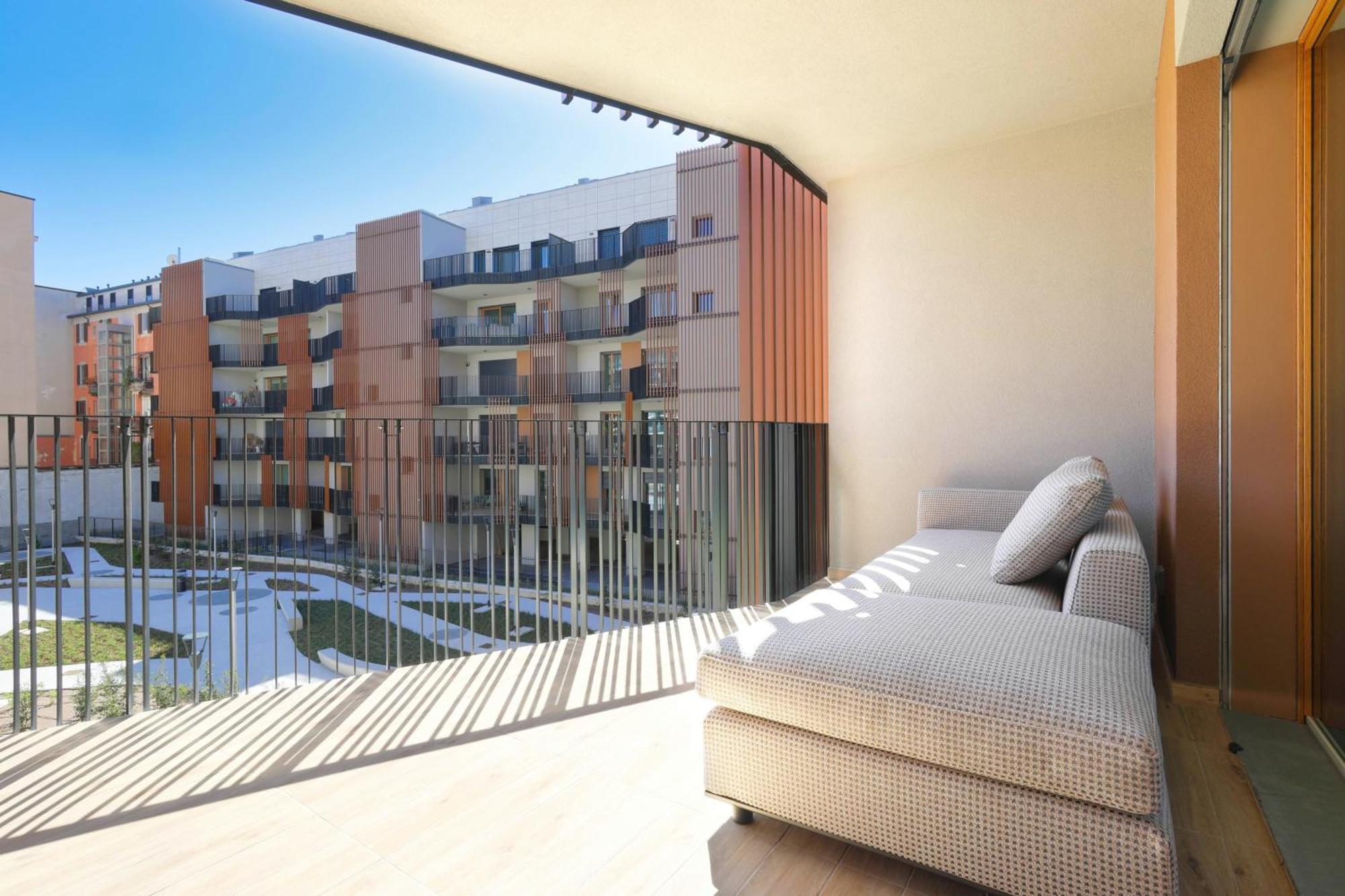 Luxury Apartment Con Terrazza, Palestra, Cowork & Box Privato Милан Экстерьер фото
